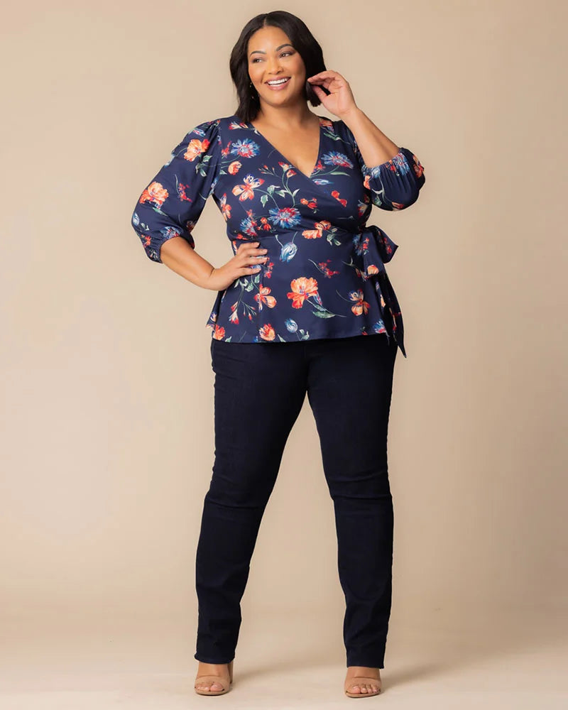 Nina Wrap Top