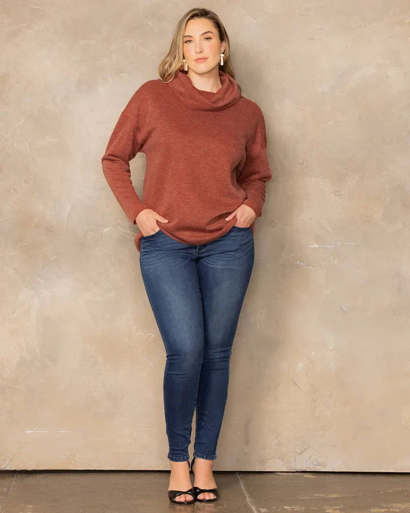 Astrid Long Sleeve Turtleneck Jumper - Sale!