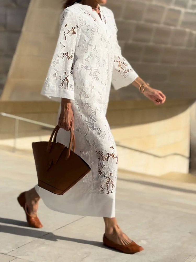 Nerisse - Comfy Lace Dress