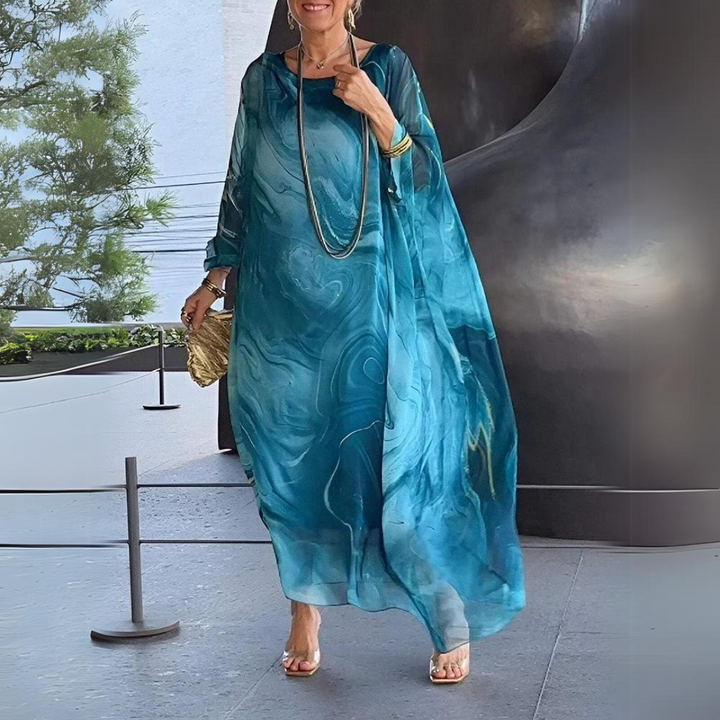 Paetyn - Charming Silk Chiffon Dress