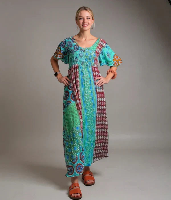 Corinne | Colourful Bohemian Dress