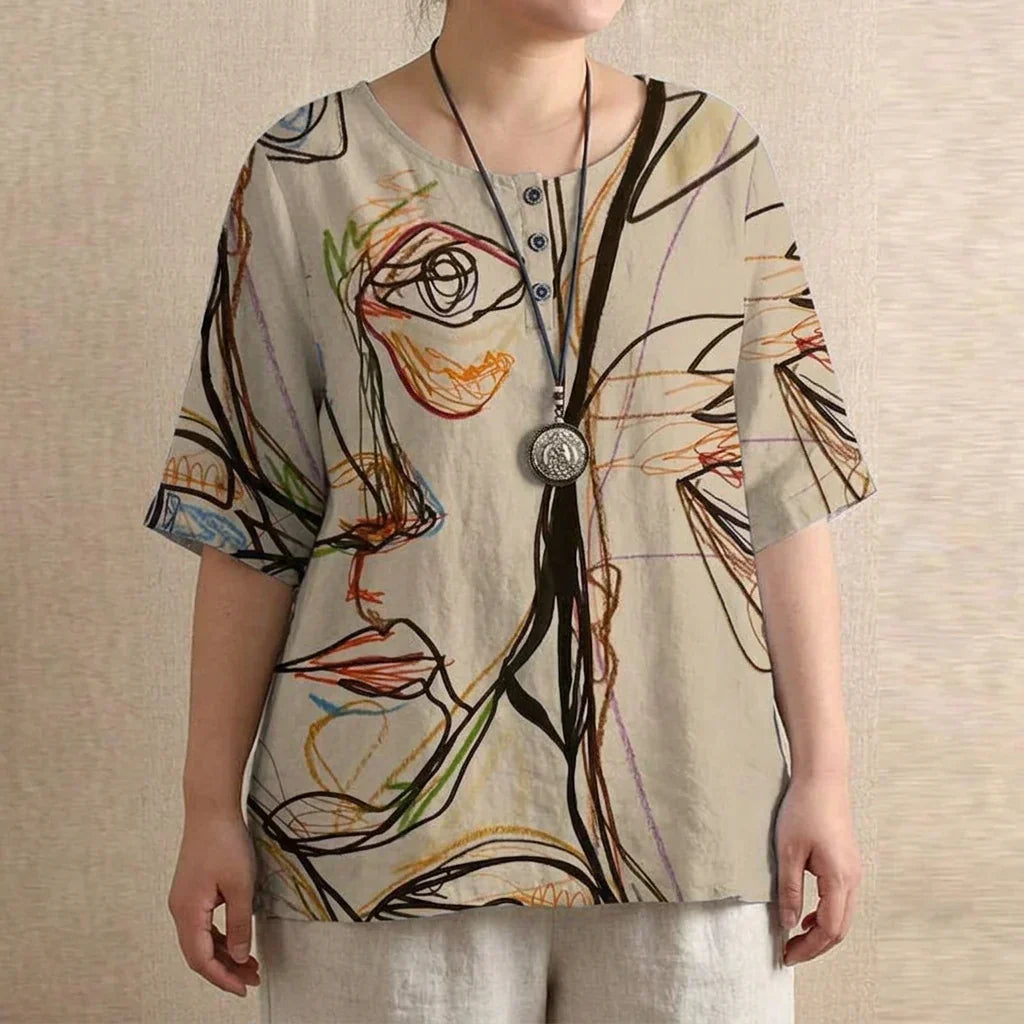 Arabella | Retro-Inspired Blouse