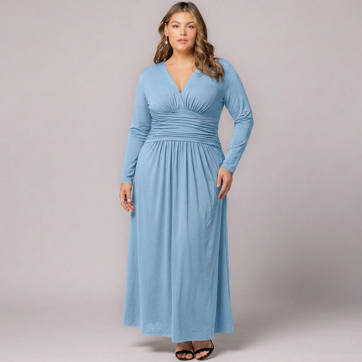 Jemma Ruched Tie Dress
