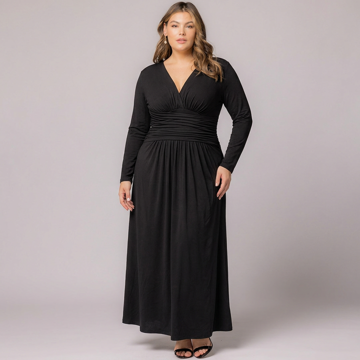 Jemma Ruched Tie Dress
