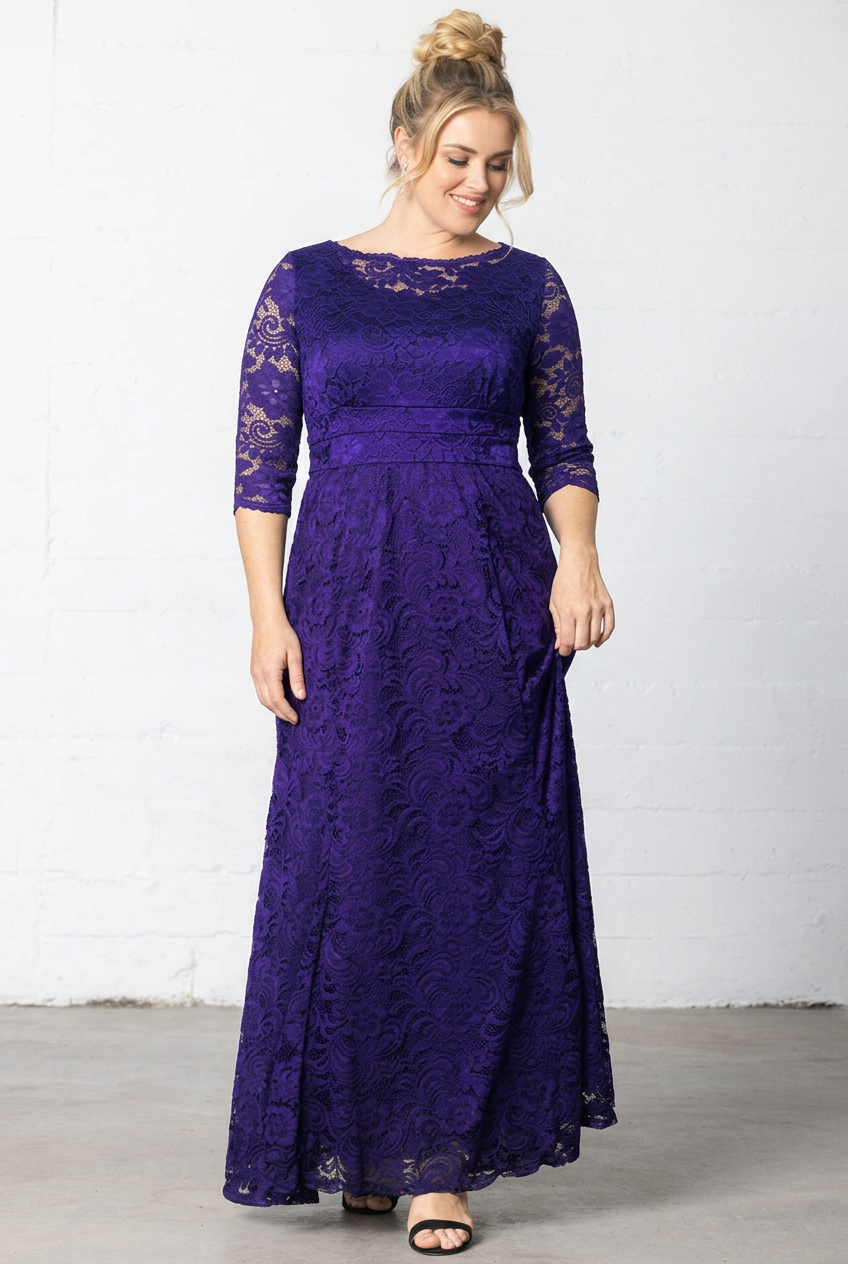 Screen Siren Lace Evening Gown - Sale!