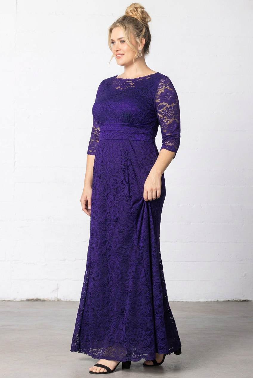 Screen Siren Lace Evening Gown - Sale!