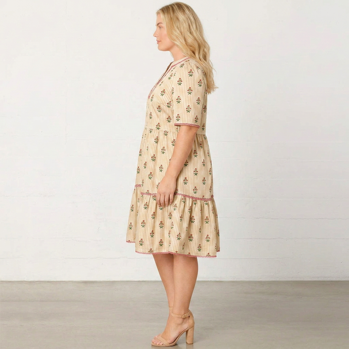 Wildflower Embroidered Midi Dress - Sale!