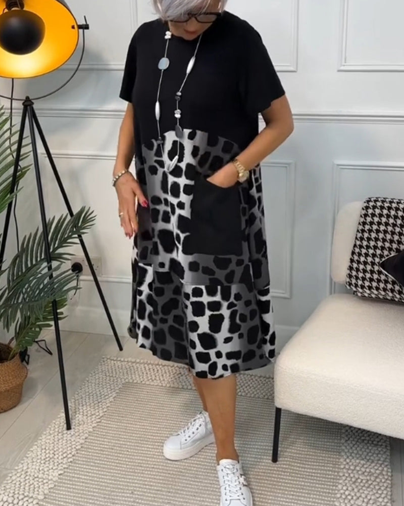 Sherlene - Leopard Print Dress