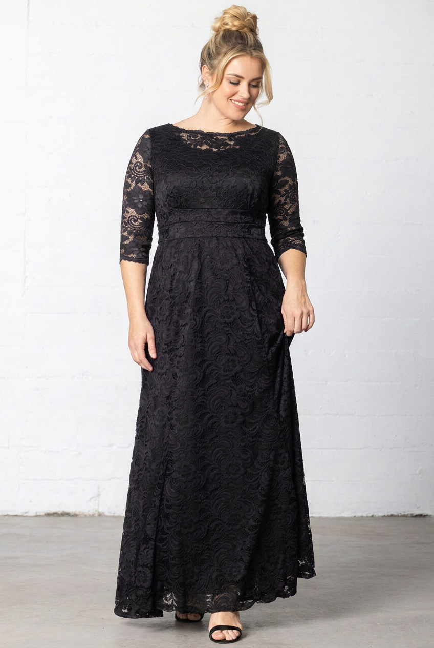 Screen Siren Lace Evening Gown - Sale!