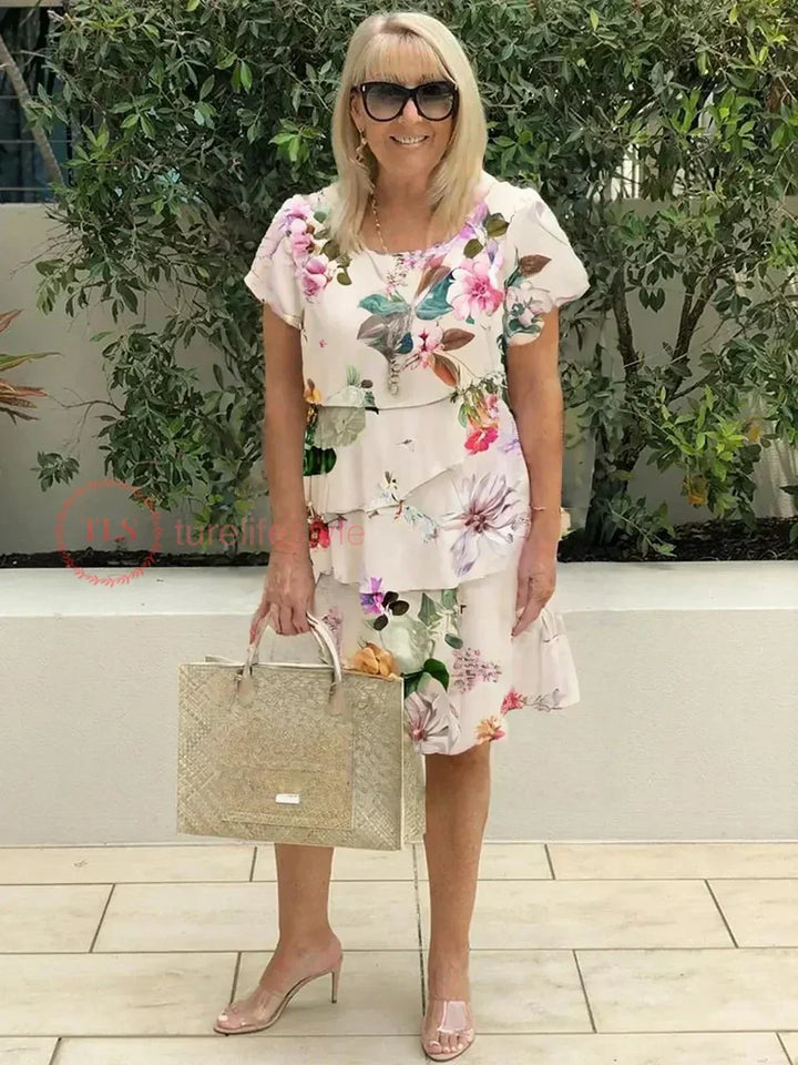 Phoebe - Bloom Ruffle Dress