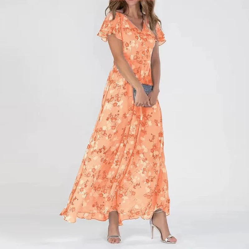 Vireya - Glamorous Tummy Covering Dress