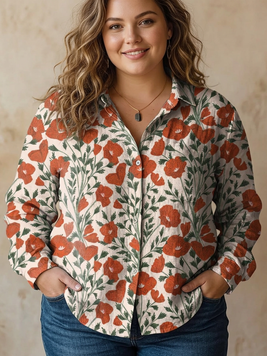 Belen | Summer Poppy Floral Pattern